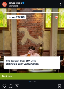 The Largest Beer Spa